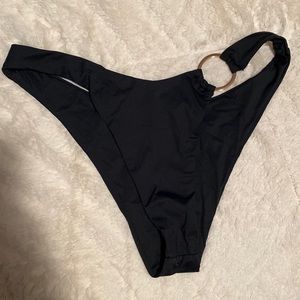 Black gold ring bikini